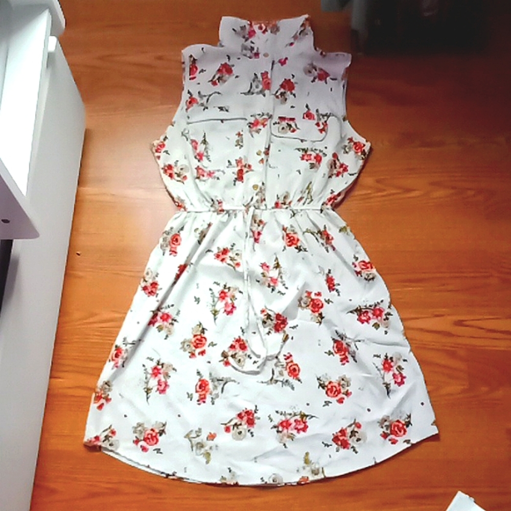 Flower dress-speed control New York - size L